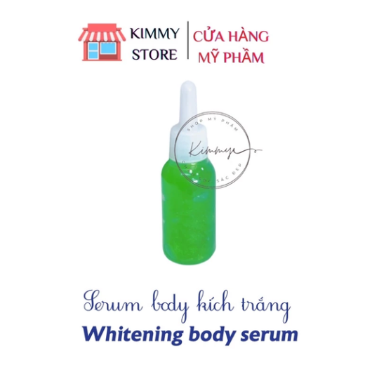 Serum kích tẩy trắng cực mạnh pha kem 10ml - whitening body serum