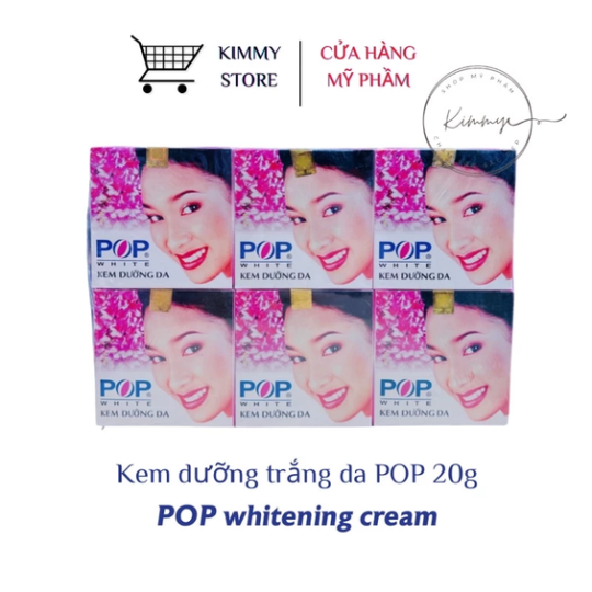 Sỉ lố 12 hộp kem xù - pop - emoon- meone - Thiện châu 20g