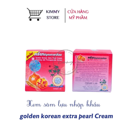 Lẻ kem sâm hồng sâm đỏ thái lan