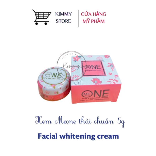 Lẻ 1 hộp 5g kem dưỡng trắng da Meone chuẩn thái