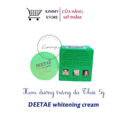 Lẻ 1 hộp 5g kem nha đam deetae