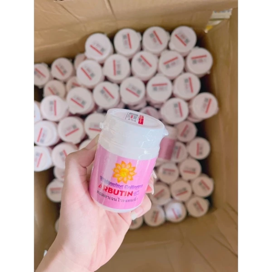 Lẻ hộp kem kích trắng abutine 3c3 hồng 100g