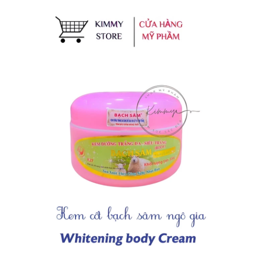Kem cốt bạch sâm ngô gia lẻ hộp 250g