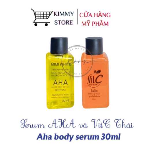 Lẻ 1 chai 30ml AHA MIMI WHITE