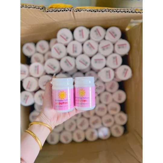 Lẻ hộp kem kích trắng abutine 3c3 hồng 100g
