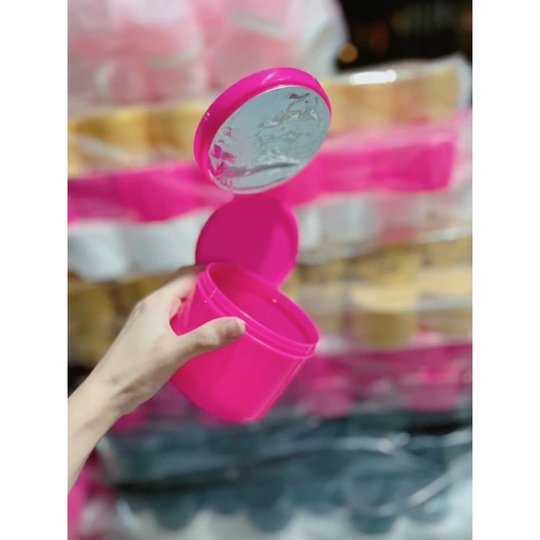 Hủ nhựa đựng kem 500g nắp bật nhựa cao cấp có seal bên trong