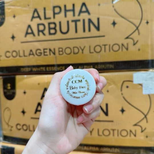 Kem CCM BABY FACE WHITE CREAM hổ trợ dưỡng sáng da
