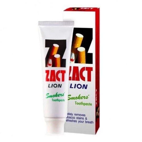 Kem Đánh Răng Zact Lion Plus giảm vết ố vàng Xuất Xứ Thái Lan - 160g