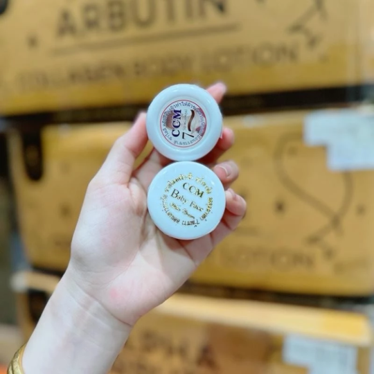 Kem CCM BABY FACE WHITE CREAM hổ trợ dưỡng sáng da