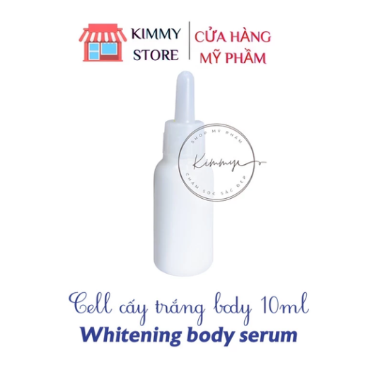 Lẻ 1 chai cell cấy trắng kích tẩy cực mạnh - whitening body serum