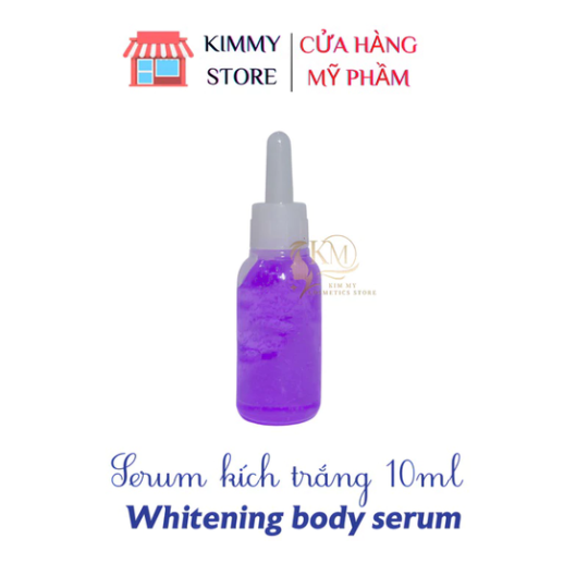 Serum kích tẩy trắng cực mạnh pha kem 10ml - whitening body serum