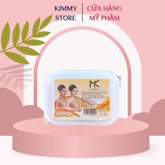 Lẻ 1 hộp 100g kem body cốt uv kimmy size nhỏ