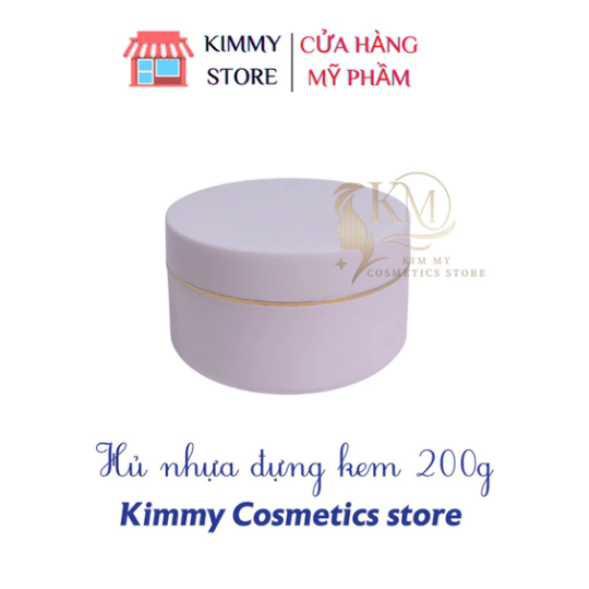 Hủ đựng kem 200g đủ màu