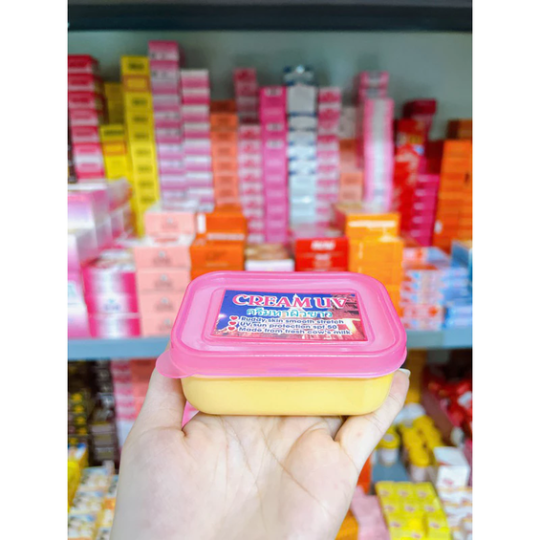 Lẻ hộp 100g kem body cốt uv kimmy màu trắng