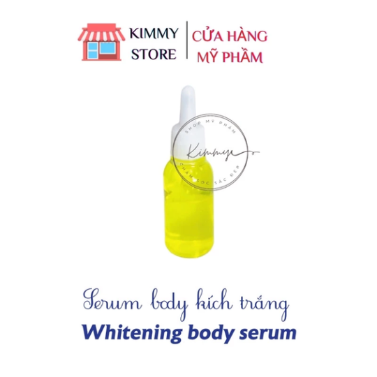 Serum kích tẩy trắng cực mạnh pha kem 10ml - whitening body serum