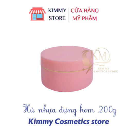 Hủ đựng kem 200g đủ màu