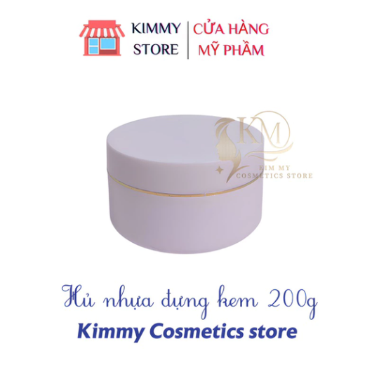Hủ đựng kem 200g đủ màu
