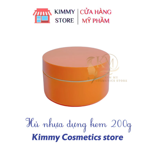 Hủ đựng kem 200g đủ màu