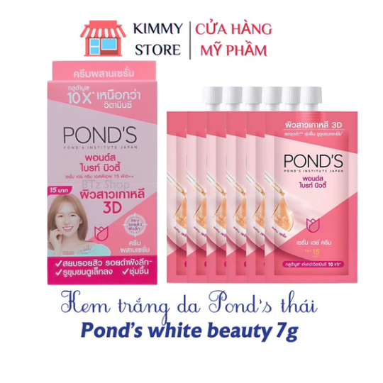 Sỉ 1 hộp 6 gói pond’s thái hồng xịn