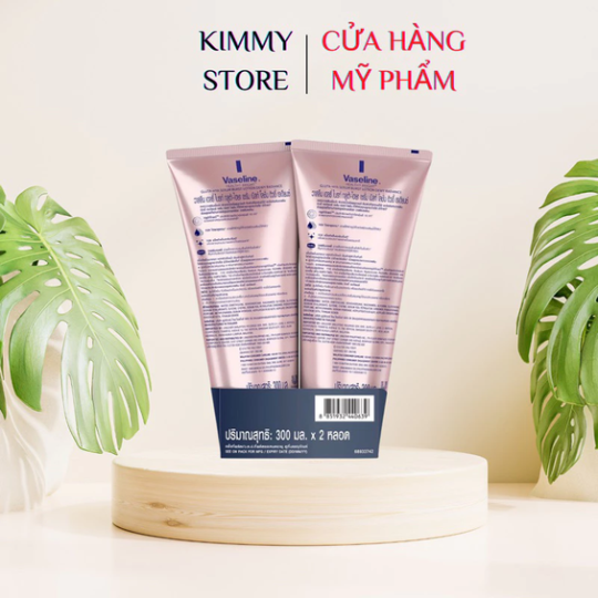 Combo 2 chai sữa dưỡng thể vaseline gluta hya 300ml thái lan