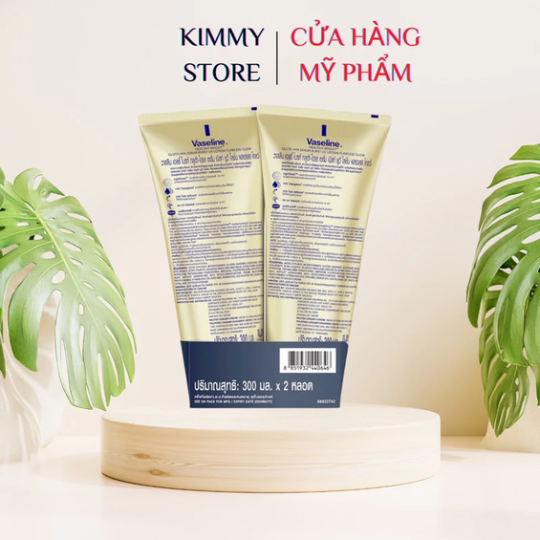 Combo 2 chai sữa dưỡng thể vaseline gluta hya 300ml thái lan