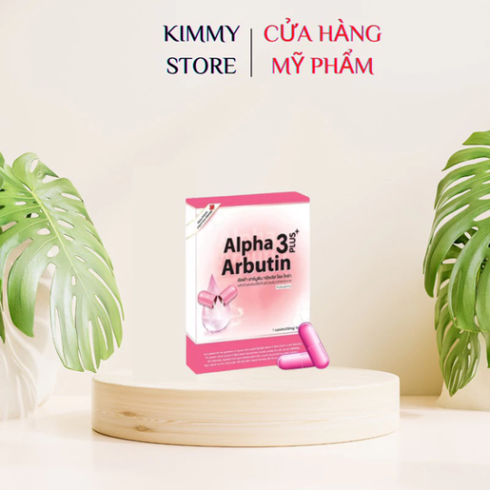 Túi 10 viên cấy trắng alpha Arbutin 3 plus UV