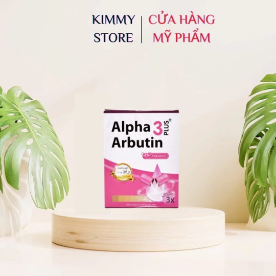 Túi 10 viên cấy trắng alpha Arbutin 3 plus UV