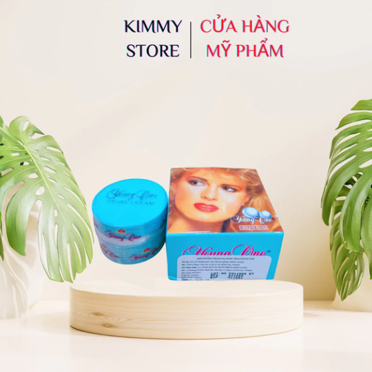 Kem dưỡng trắng da young one xù xanh