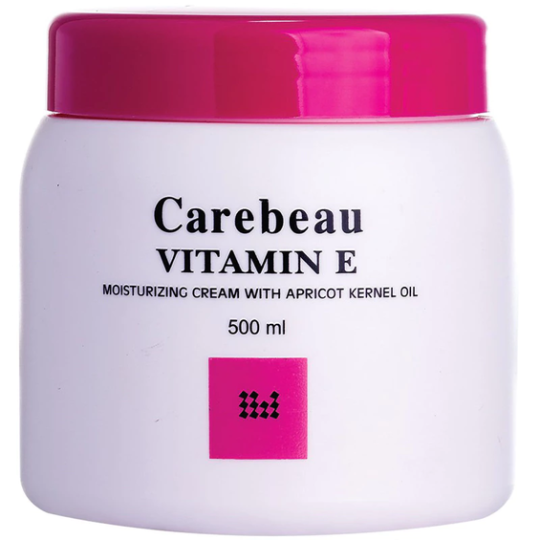 Kem dưỡng da Carebeau Vitamin E 500g hồng Thái Lan