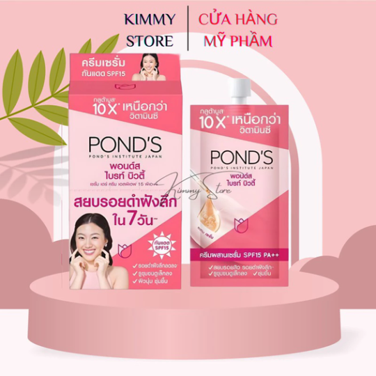 Sỉ 1 hộp 6 gói pond’s thái hồng xịn