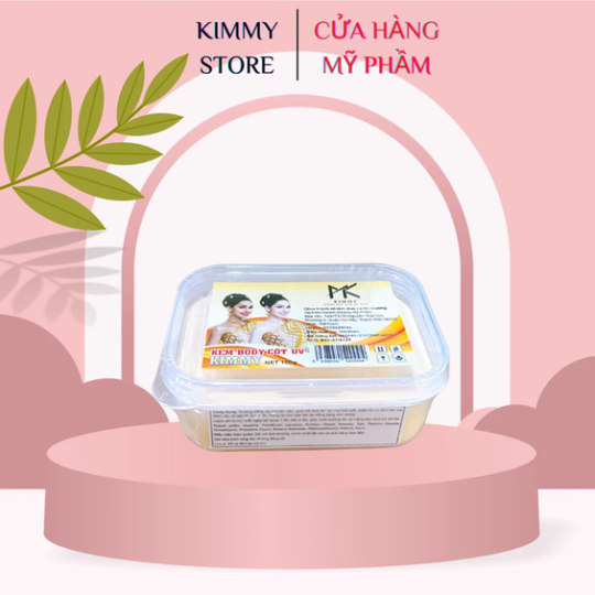 Lẻ 1 hộp 100g kem body cốt uv kimmy size nhỏ