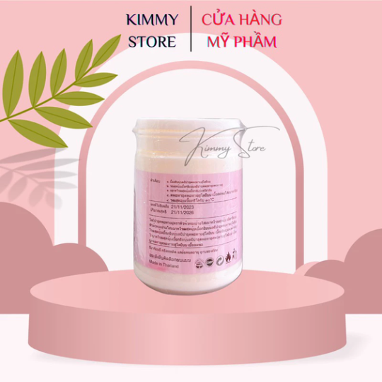 kích trắng abutine 3C3 màu hồng dạng kem lẻ hộp 200g