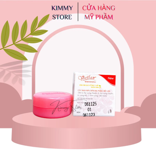 Lẻ hộp 16g kem việt lan nắp hồng ( vietlan )
