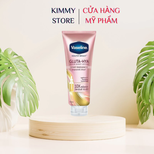 Combo dưỡng thể vaseline 50X + Viên cấy trắng alpha arbutin thái lan chính hãng