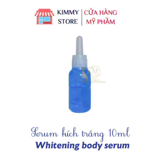 Serum kích tẩy trắng cực mạnh pha kem 10ml - whitening body serum