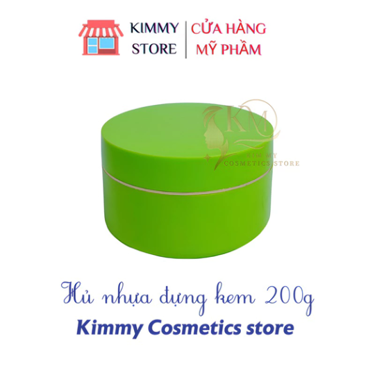 Hủ đựng kem 200g đủ màu