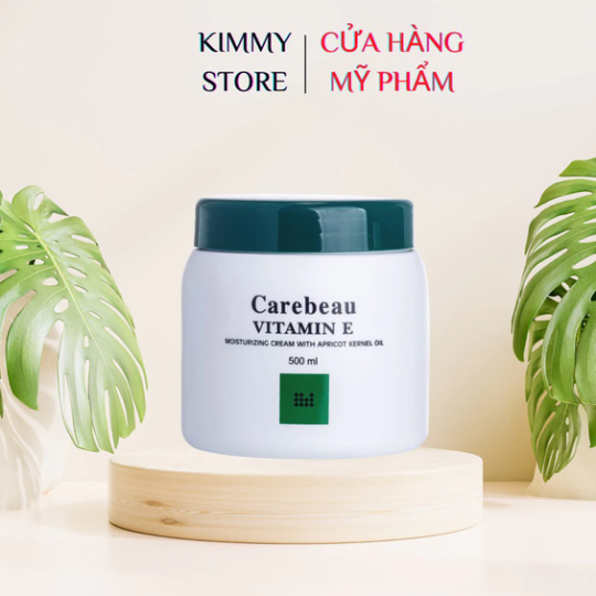 Kem dưỡng da Carebeau Vitamin E 500g hồng Thái Lan