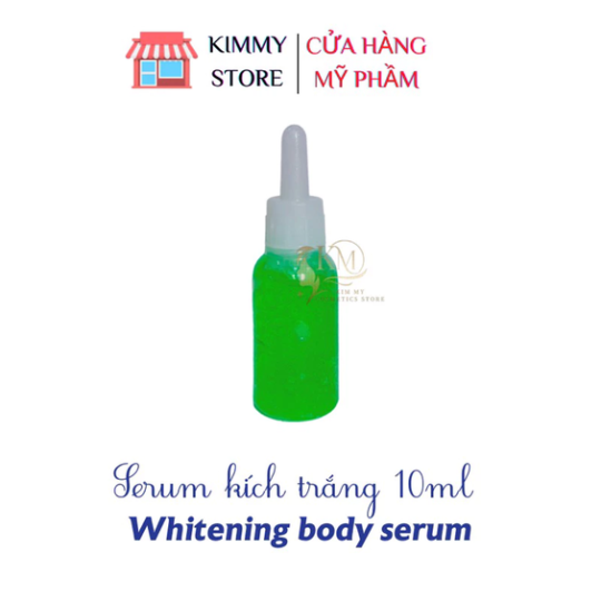 Serum kích tẩy trắng cực mạnh pha kem 10ml - whitening body serum