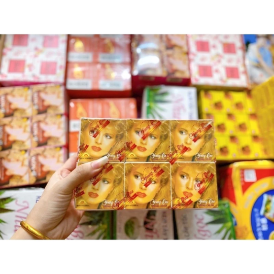 Lẻ hộp 12 hủ nhỏ kem dưỡng trắng da Meone Thái