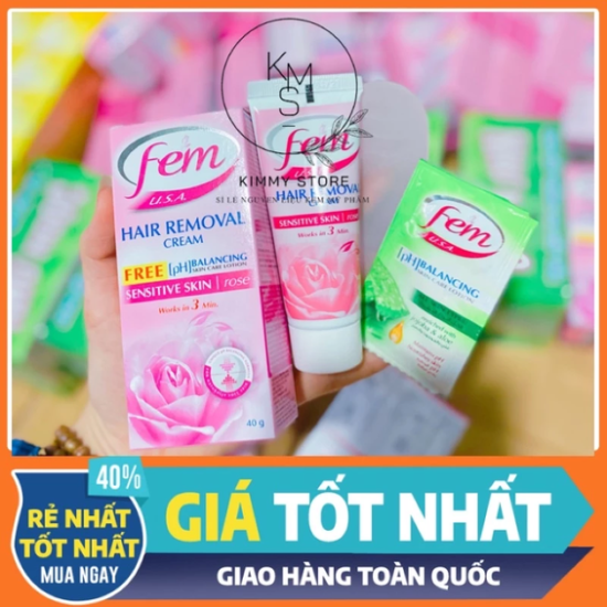 Tẩy lông Fem thái hộp 40g chuẩn
