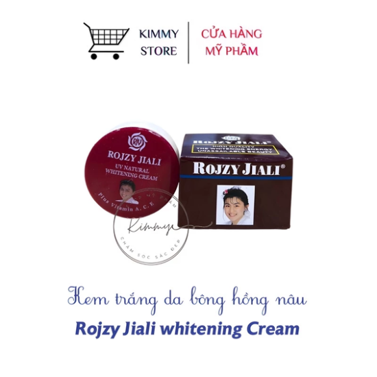 Lẻ hộp 3g kem bông hồng nâu rojzy
