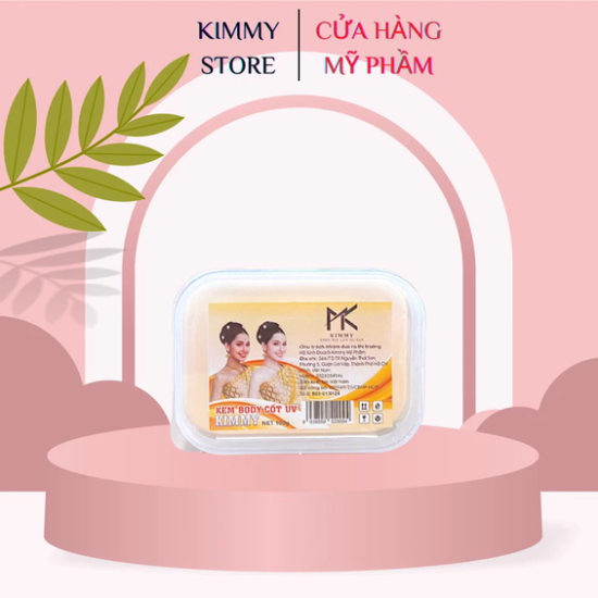 Lẻ 1 hộp 100g kem body cốt uv kimmy size nhỏ