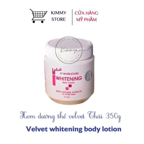 Lẻ hủ 350g lôtion thái màu trắng