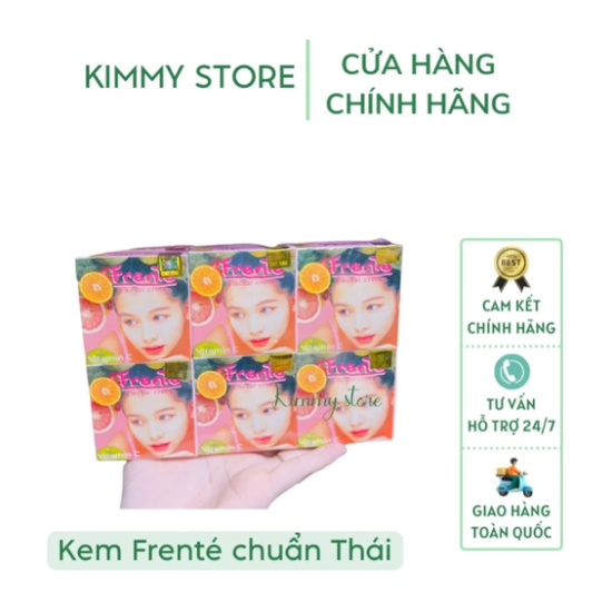 Sỉ lố 12 hộp kem trắng da Frente trái cây chuẩn thái 5g