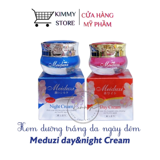 Kem trắng da mờ nám Meduzi nhật ngày và đêm