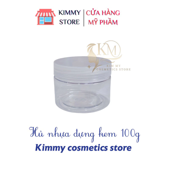 Lẻ hủ nhựa đựng kem 200g trong suốt