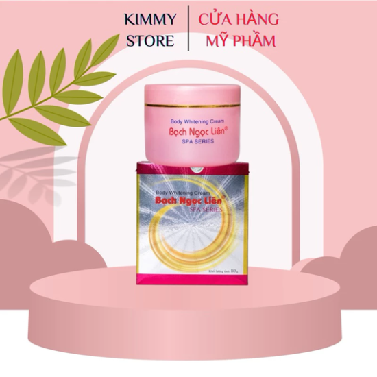 Kem body bạch ngọc liên spa series hồng 80g - body whitening cream
