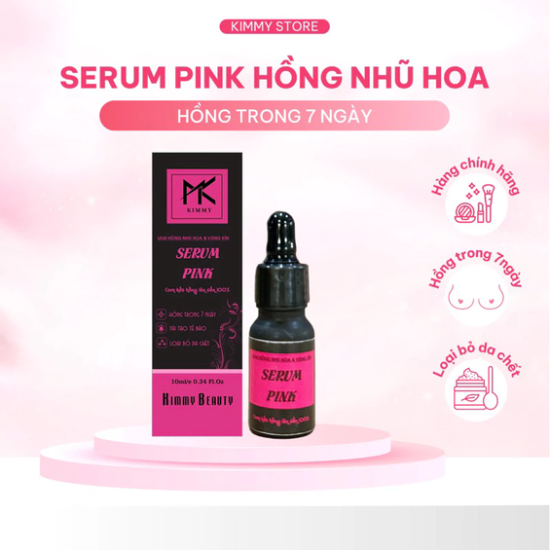 Lẻ 1 chai 10ml serum pink làm hồng nhũ hoa