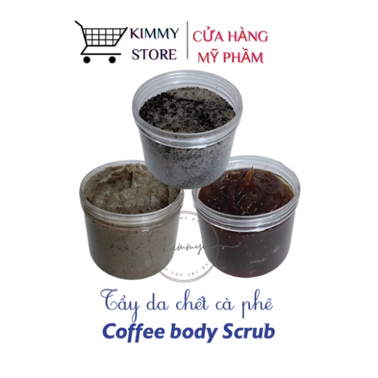 Tẩy da chết làm bằng cà phê nguyên chất