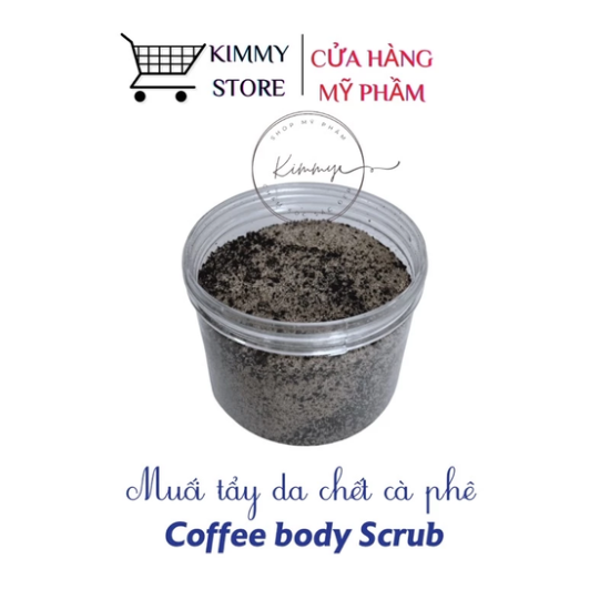 Lẻ hủ 500g muối cà phê tẩy da chết